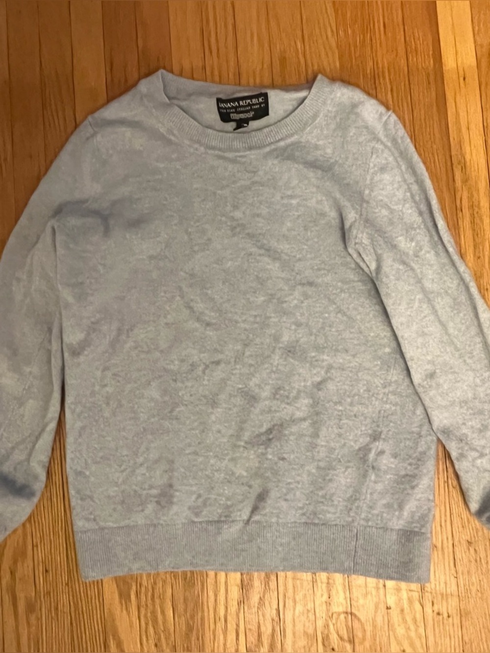 Banana Republic Dusty Blue Sweater w/ Filpucci Fine Italian Yarn